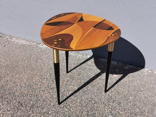 Scandinavian Rosewood Side Table from Svensk Möbelindustri Bodafors, 1950s-YDZ-828714