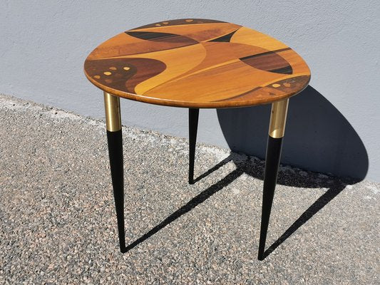 Scandinavian Rosewood Side Table from Svensk Möbelindustri Bodafors, 1950s-YDZ-828714