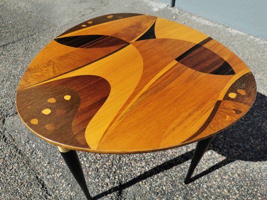 Scandinavian Rosewood Side Table from Svensk Möbelindustri Bodafors, 1950s-YDZ-828714