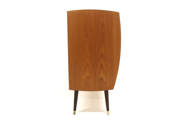 Scandinavian Roulette Teak Sideboard from Möbel-Ikea, Sweden, 1960s-GEK-2043108