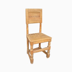 Scandinavian Rustic Wood Side Chair-YDZ-866083