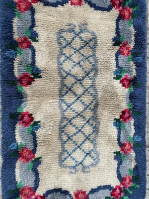 Scandinavian Rya Rug, 1960s-YMM-1788164