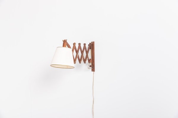 Scandinavian Scissors Wall Lamp, 1960s-KMC-2022241