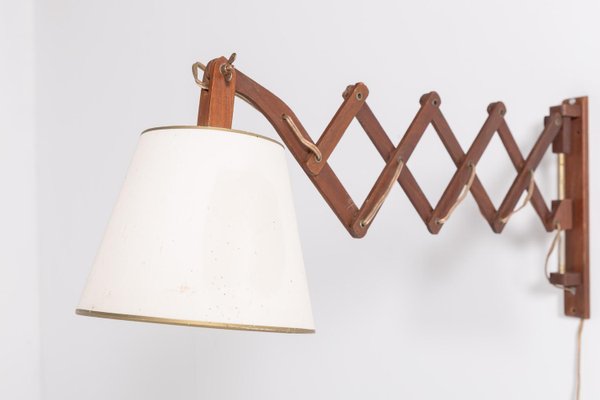 Scandinavian Scissors Wall Lamp, 1960s-KMC-2022241