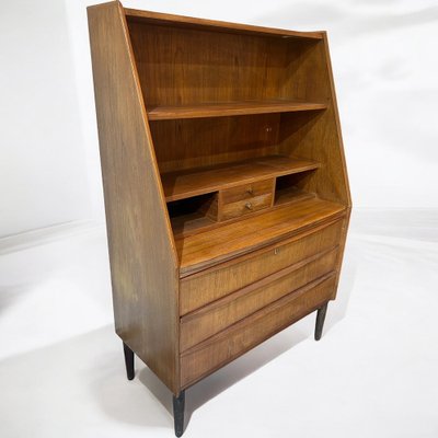 Scandinavian Secretaire in Teak, 1960s-AVC-2043432