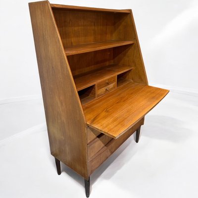 Scandinavian Secretaire in Teak, 1960s-AVC-2043432