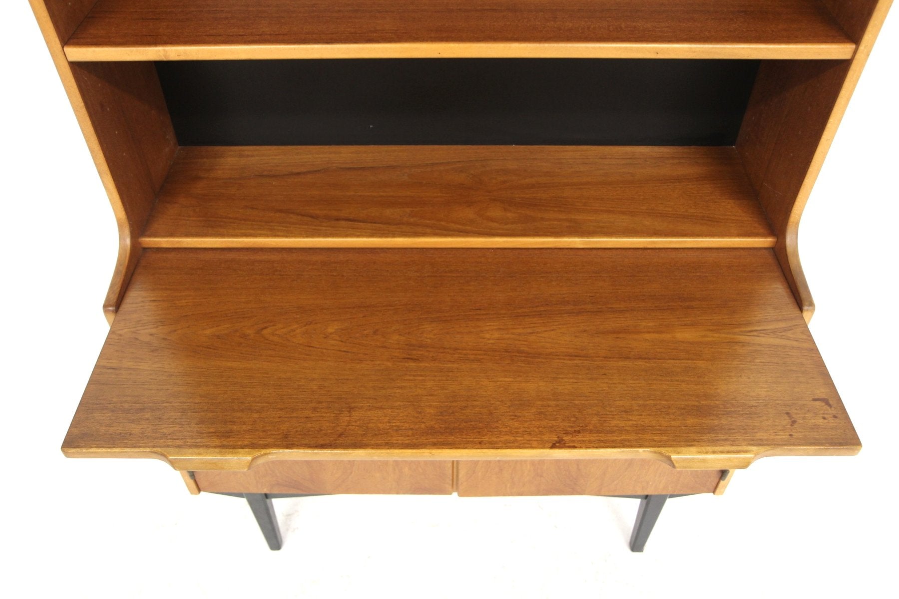 Scandinavian Secretaire in Teak by Hugo Troeds for Bjärnum, Sweden, 1950s