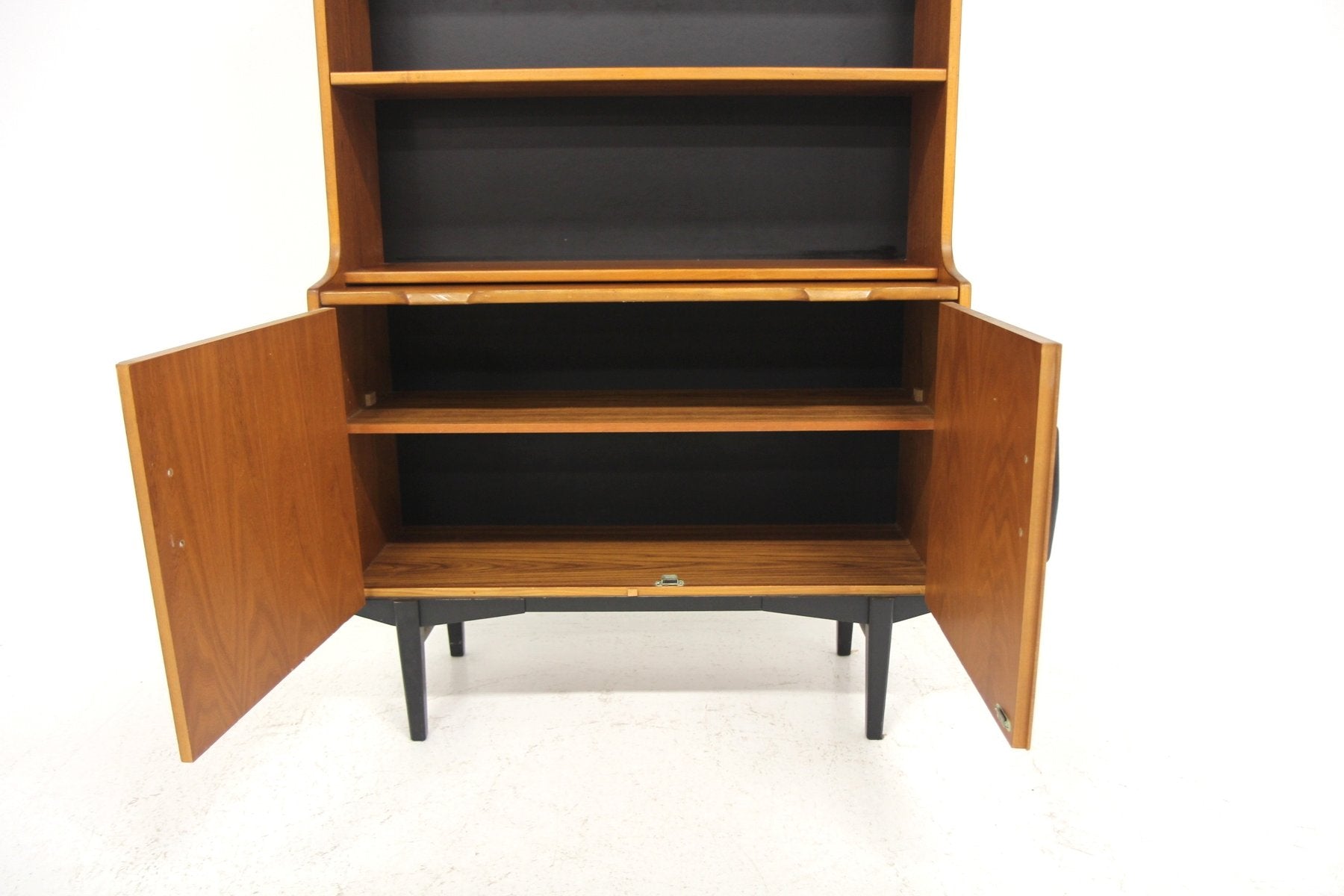 Scandinavian Secretaire in Teak by Hugo Troeds for Bjärnum, Sweden, 1950s