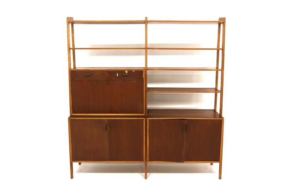 Scandinavian Secretary in Teak, 1960-GEK-1747120