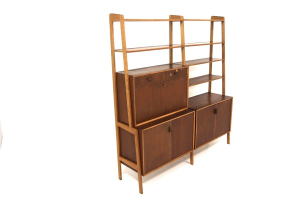 Scandinavian Secretary in Teak, 1960-GEK-1747120