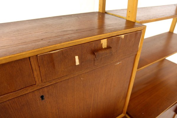 Scandinavian Secretary in Teak, 1960-GEK-1747120