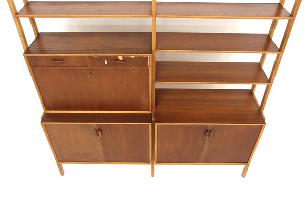 Scandinavian Secretary in Teak, 1960-GEK-1747120