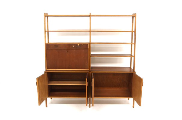 Scandinavian Secretary in Teak, 1960-GEK-1747120