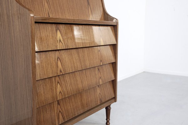 Scandinavian Secretary in Teak, Italy, 1960s-DUG-2041267