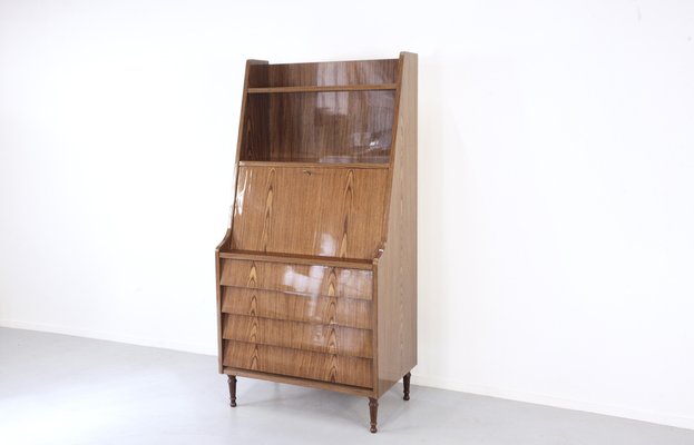 Scandinavian Secretary in Teak, Italy, 1960s-DUG-2041267