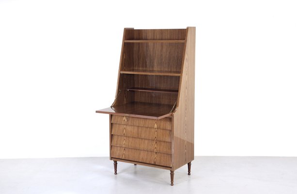 Scandinavian Secretary in Teak, Italy, 1960s-DUG-2041267