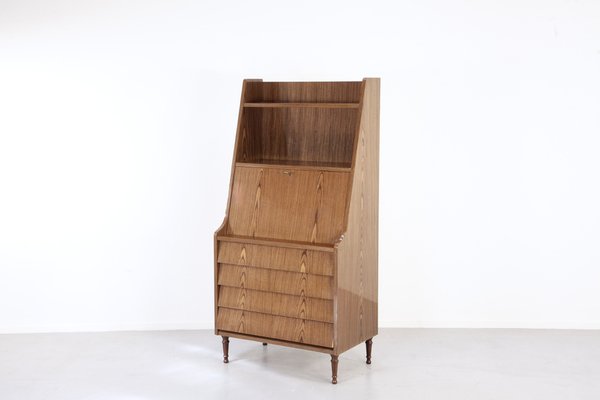 Scandinavian Secretary in Teak, Italy, 1960s-DUG-2041267