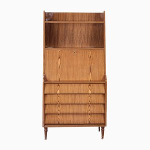 Scandinavian Secretary in Teak, Italy, 1960s-DUG-2041267