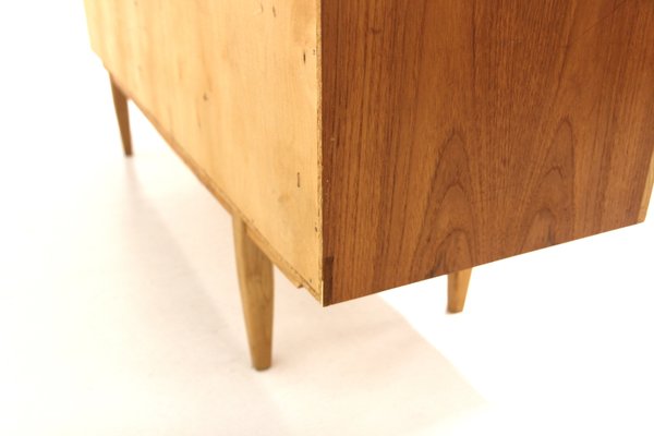 Scandinavian Sideboard in Teak and Oak from Bjärnum, Sweden, 1960-GEK-2028415