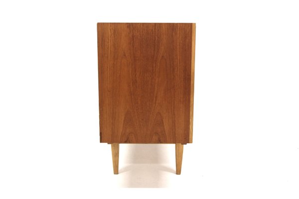 Scandinavian Sideboard in Teak and Oak from Bjärnum, Sweden, 1960-GEK-2028415