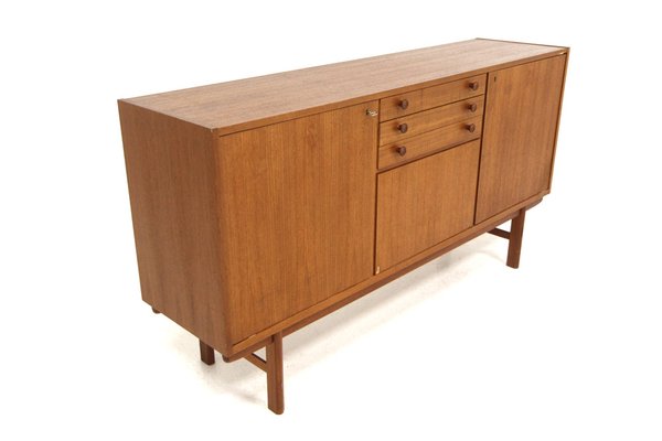 Scandinavian Sideboard in Teak, Sweden, 1960s-GEK-1764739