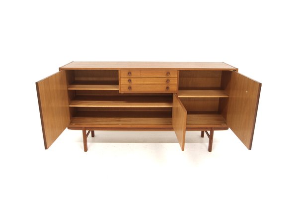 Scandinavian Sideboard in Teak, Sweden, 1960s-GEK-1764739