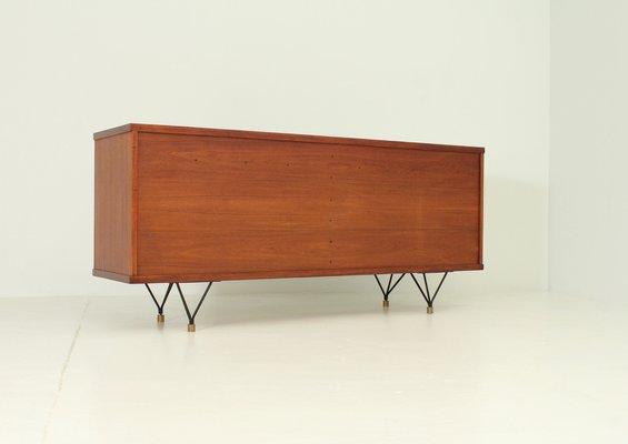 Scandinavian Sideboard in Teak Wood, 1950s-UB-1818669