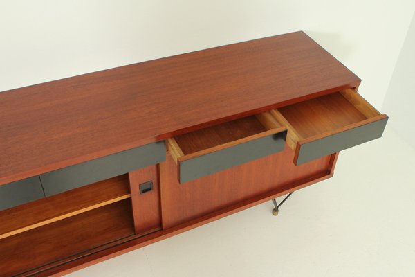 Scandinavian Sideboard in Teak Wood, 1950s-UB-1818669