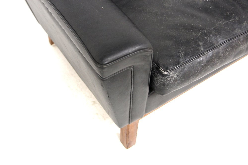 Scandinavian Sofa Model Åland in Leather from Ikea, Sweden, 1960s