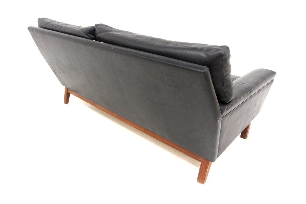 Scandinavian Sofa Model Åland in Leather from Ikea, Sweden, 1960s