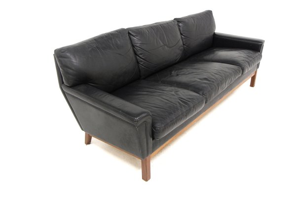 Scandinavian Sofa Model Åland in Leather from Ikea, Sweden, 1960s-GEK-1777100