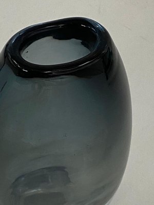 Scandinavian Sommerso Glass Vase, 1960s-UR-834176