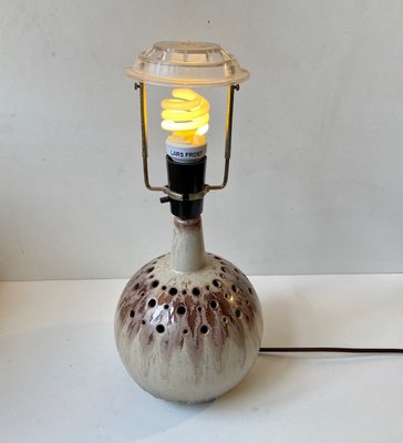 Scandinavian Spherical Modern Ceramic Table Lamp, 1970s-LCR-999744