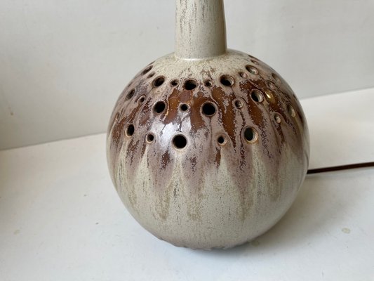 Scandinavian Spherical Modern Ceramic Table Lamp, 1970s-LCR-999744