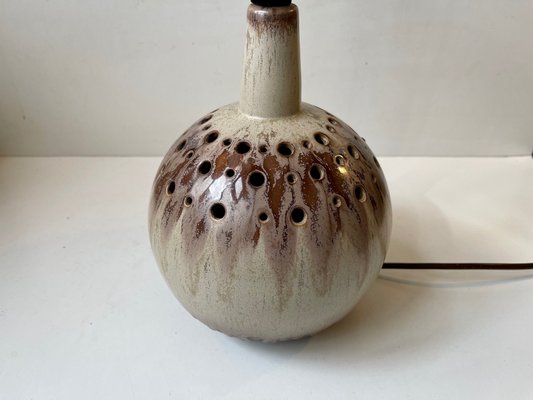 Scandinavian Spherical Modern Ceramic Table Lamp, 1970s-LCR-999744