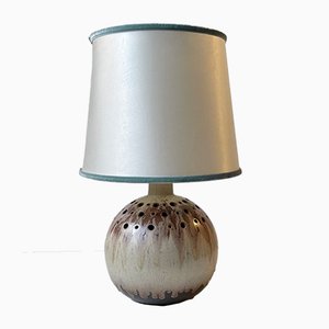 Scandinavian Spherical Modern Ceramic Table Lamp, 1970s-LCR-999744