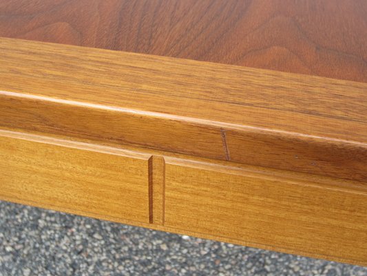 Scandinavian Square Teak Coffee Table, 1960s-YDZ-1372176