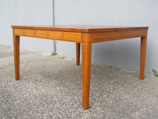 Scandinavian Square Teak Coffee Table, 1960s-YDZ-1372176