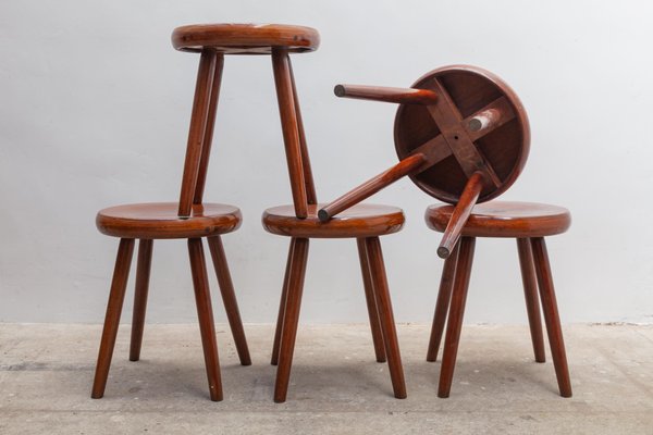 Scandinavian Stool, 1950s-KL-620393