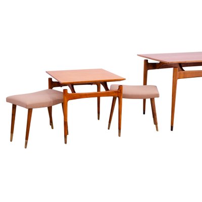 Scandinavian Stools by Blasting and Sedláček, Czechoslovakia, 1960s, Set of 2-HXT-1725510