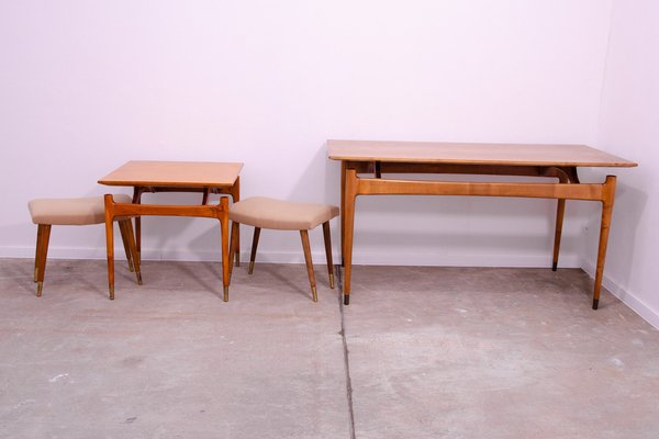 Scandinavian Stools by Blasting and Sedláček, Czechoslovakia, 1960s, Set of 2-HXT-1725510