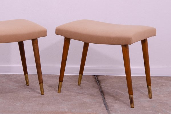 Scandinavian Stools by Blasting and Sedláček, Czechoslovakia, 1960s, Set of 2-HXT-1725510