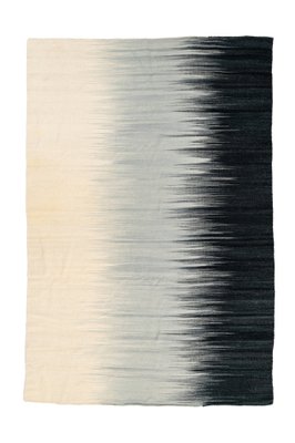 Scandinavian Style Minimalist Hand Woven Flat Weave Wool Rug-LTQ-1722595