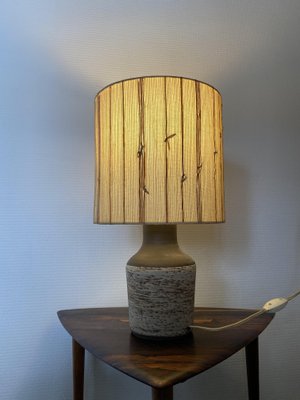 Scandinavian Style Table Lamp with Ceramic Base and Shade, 1960s-DE-1062367