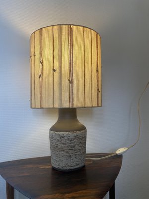 Scandinavian Style Table Lamp with Ceramic Base and Shade, 1960s-DE-1062367