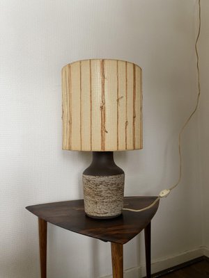 Scandinavian Style Table Lamp with Ceramic Base and Shade, 1960s-DE-1062367