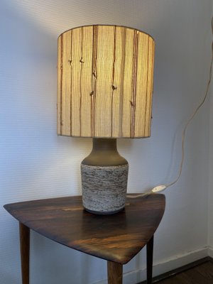 Scandinavian Style Table Lamp with Ceramic Base and Shade, 1960s-DE-1062367