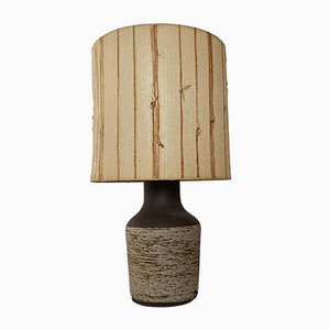 Scandinavian Style Table Lamp with Ceramic Base and Shade, 1960s-DE-1062367