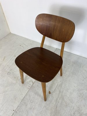 Scandinavian Style Teak Dining Chairs by Cees Braakman for Pastoe, 1950s, Set of 4-DE-828550