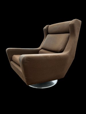 Scandinavian Swivel Armchair, 1970s-AVC-2028050